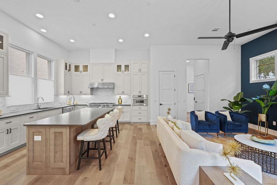Oversized kitchen island Oversized kitchen island
