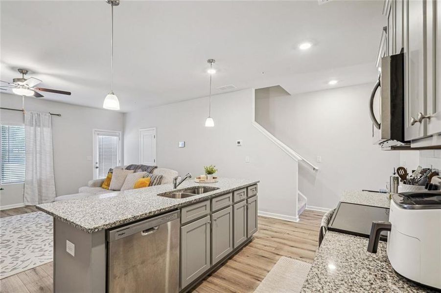 Furnished interior view inside a new home in Chatham, Hampton (Image 13).
