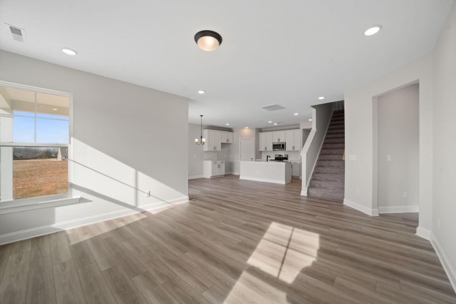 Spacious, unfurnished interior of a new home in Hopewell Garden, Winston-Salem (Image 31).