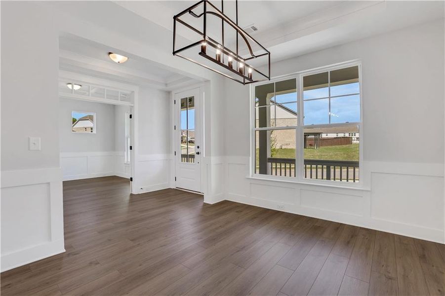 Spacious, unfurnished interior of a new home in Cambridge, Flowery Branch (Image 29). Spacious, unfurnished interior of a new home in Cambridge, Flowery Branch (Image 29).