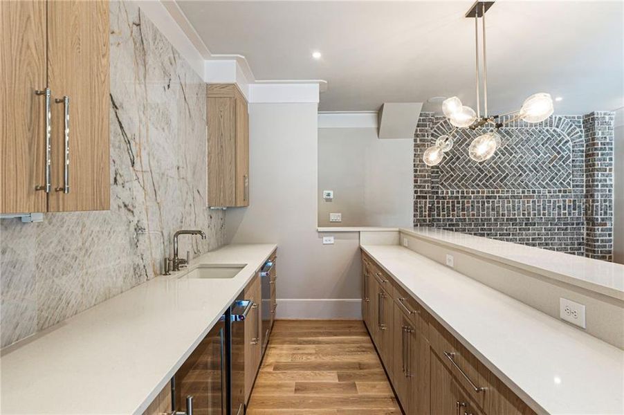 Furnished interior view inside a new home in , Alpharetta (Image 72).