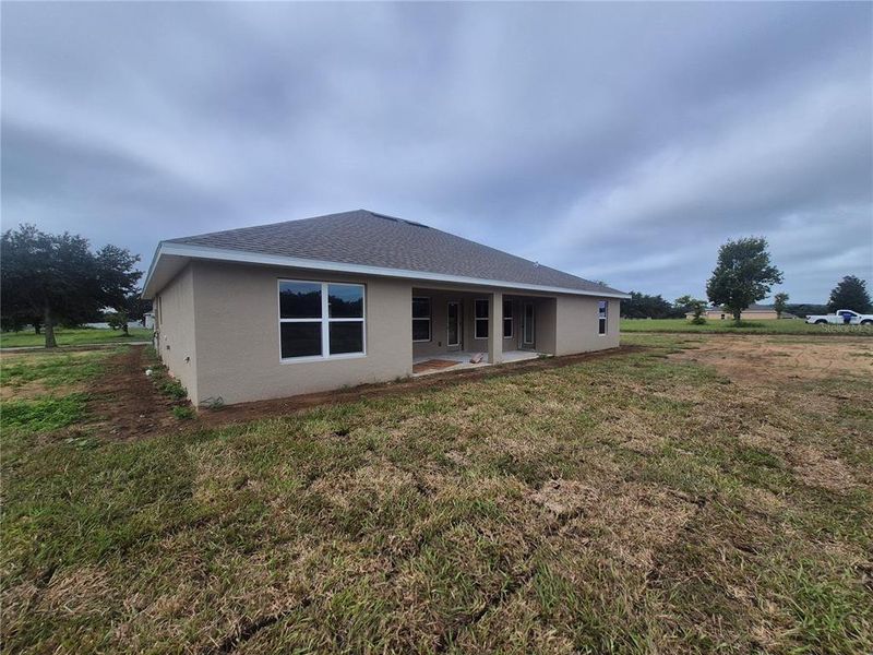 Exterior details and patio area of a home in Hill Country Estates, Dade City (Image 23).