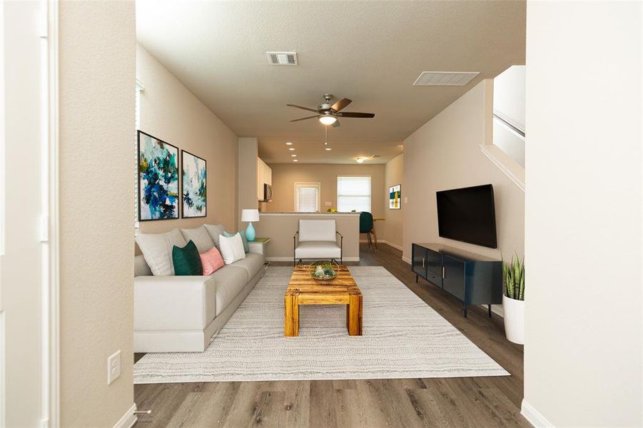 Photos are a representation of the floor plan. Options and interior selections will vary.