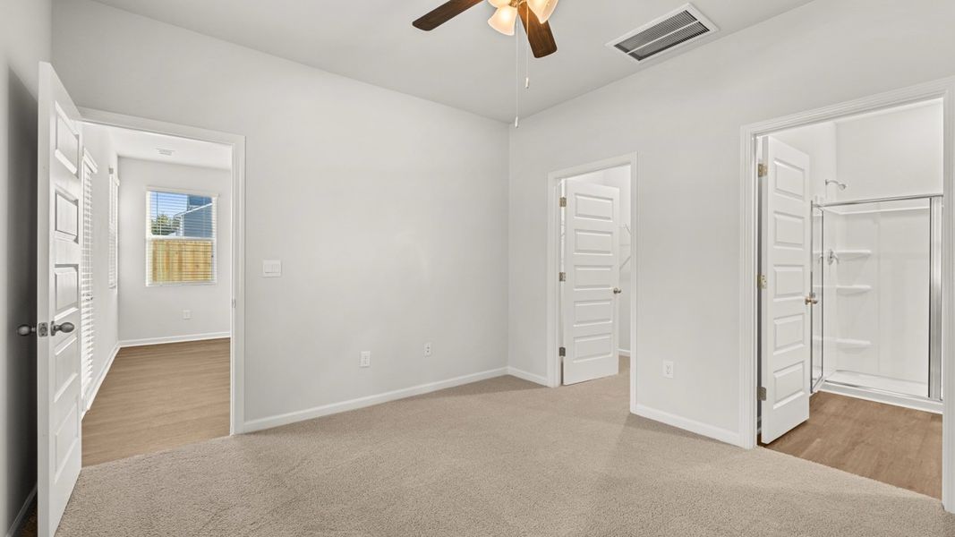 Spacious, unfurnished interior of a new home in Bellemeade Landing, Augusta (Image 21). Spacious, unfurnished interior of a new home in Bellemeade Landing, Augusta (Image 21).
