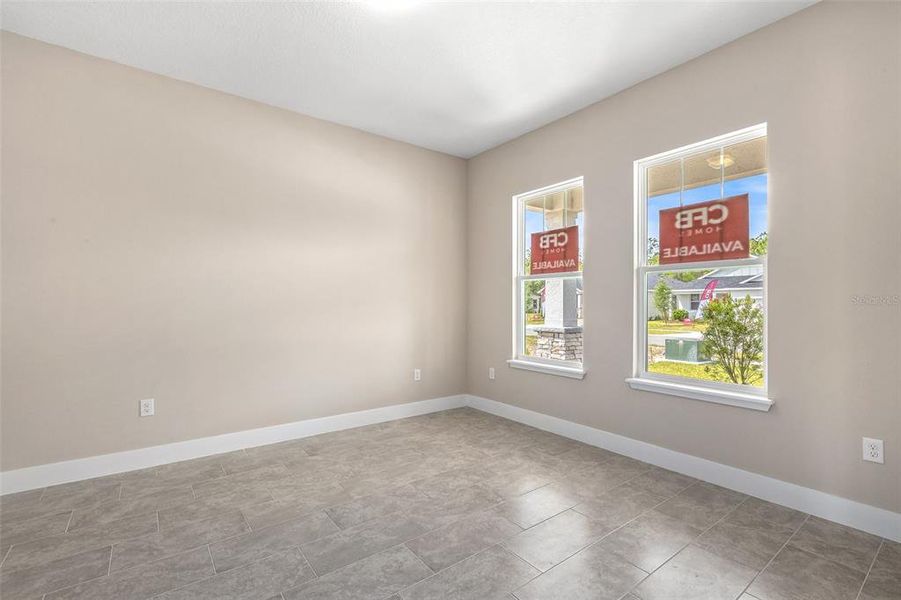 Spacious, unfurnished interior of a new home in Gray Hawk at Hole Two, Daytona Beach (Image 46). Spacious, unfurnished interior of a new home in Gray Hawk at Hole Two, Daytona Beach (Image 46).