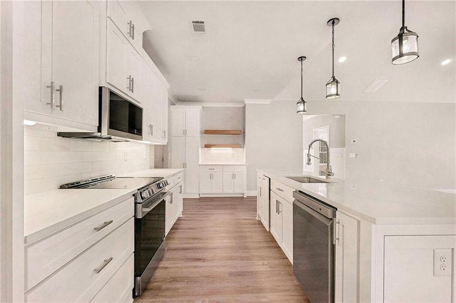 Furnished interior view inside a new home in , Murrayville (Image 7).