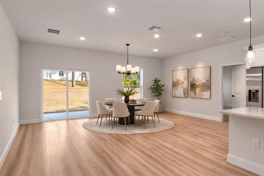 Furnished interior view inside a new home in , Citrus Springs (Image 12). Furnished interior view inside a new home in , Citrus Springs (Image 12).