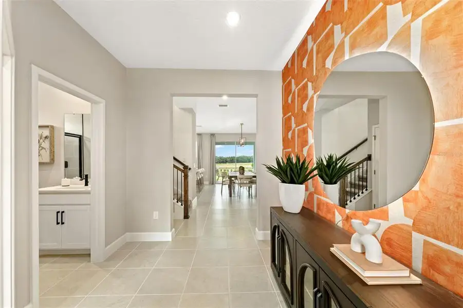 Furnished interior view inside a new home in Rainwood, Groveland (Image 3).