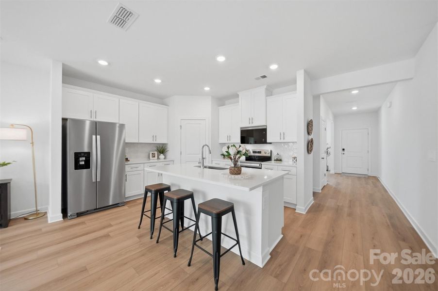 Furnished interior view inside a new home in Buffalo Ridge, Newton (Image 13).
