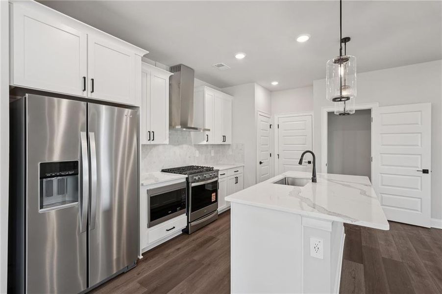 Furnished interior view inside a new home in Hemingway - Reserve Series, Cumming (Image 14).