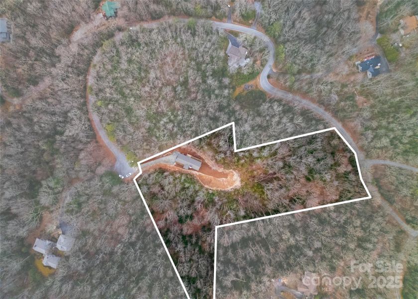 Site preparation for new homesites in , Pisgah Forest (Image 37).