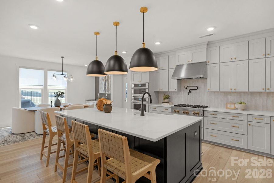 Furnished interior view inside a new home in , Fort Mill (Image 11).