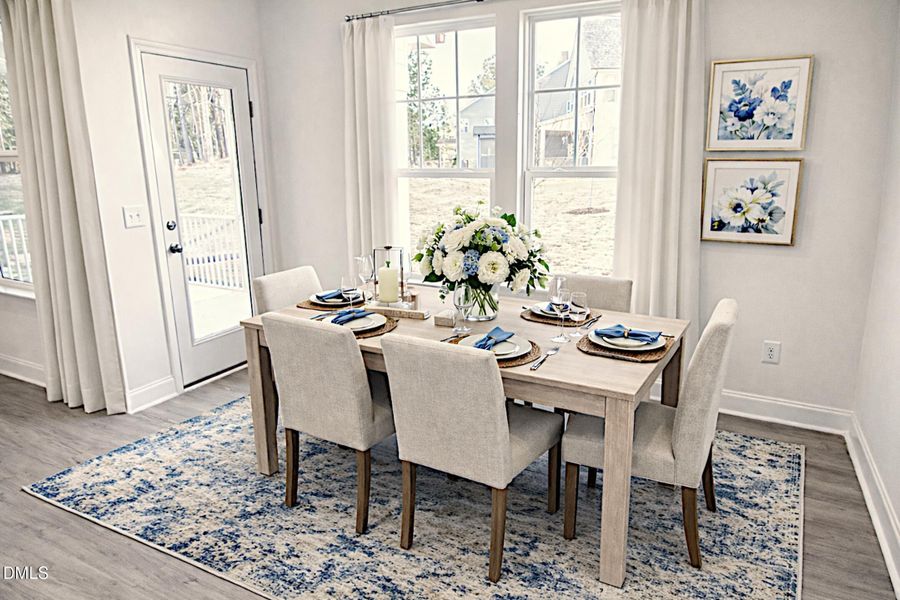 Breakfast / Dining Staged