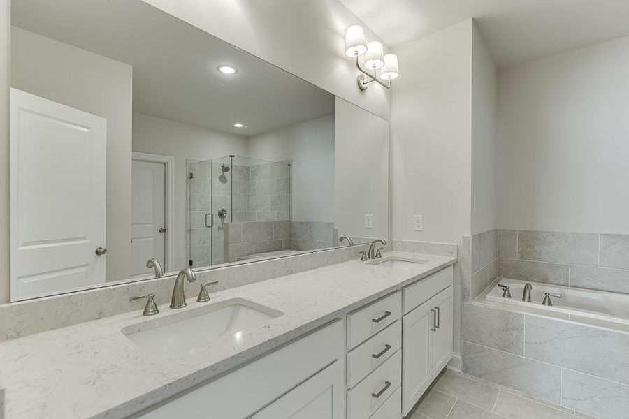 Furnished interior view inside a new home in , Buford (Image 23).