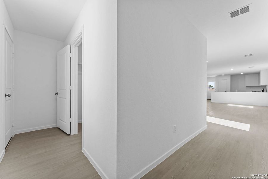 Spacious, unfurnished interior of a new home in Randolph Crossing: Cottage Collection, Converse (Image 16).