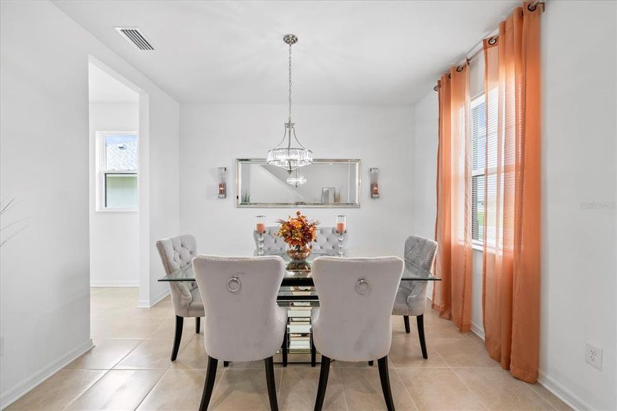Furnished interior view inside a new home in Hilltop Point, Dade City (Image 17).