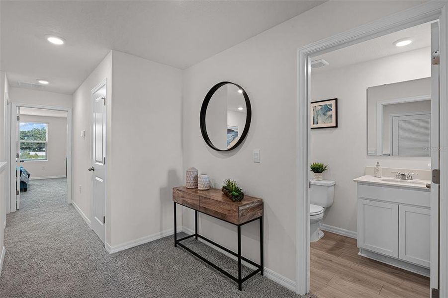Furnished interior view inside a new home in Evergreen Park, Kissimmee (Image 5).
