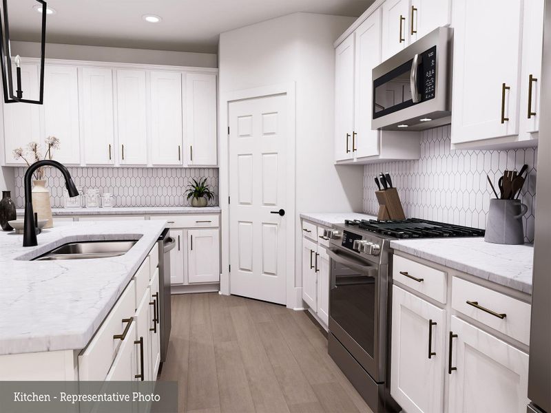 Furnished interior view inside a new home in Legacy - Retreat Collection, League City (Image 8).