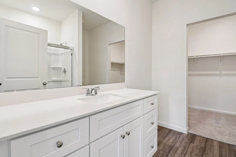 Representative furnished interior of a home built from the Athena by Starlight Homes in Eagles Landing, Elgin (Image 10).