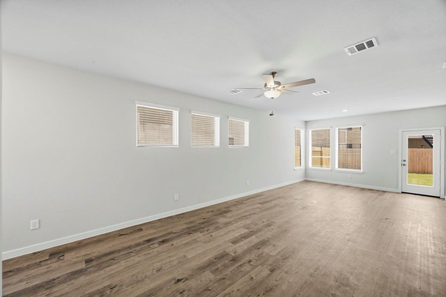 Spacious, unfurnished interior of a new home in Park Hill Villas, Stafford (Image 24).