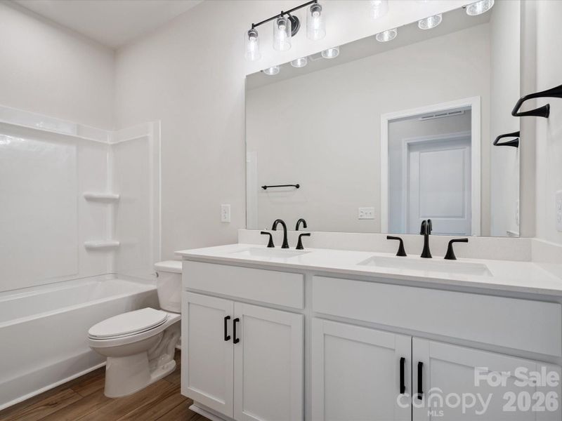 Secondary bathroom