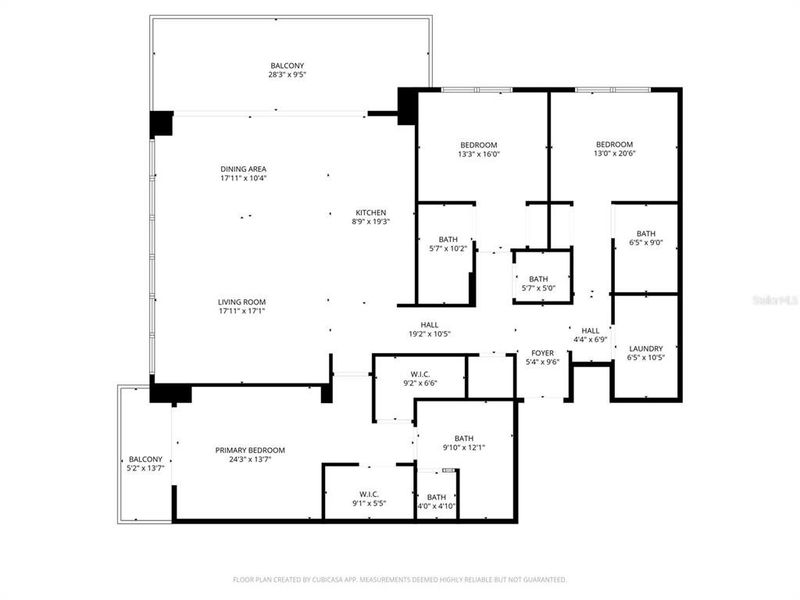 2D floor plan layout of this home in , St. Petersburg, FL (Image 6).