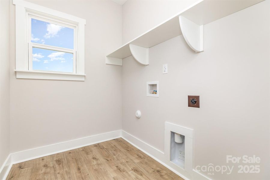 Laundry room upstairs Laundry room upstairs