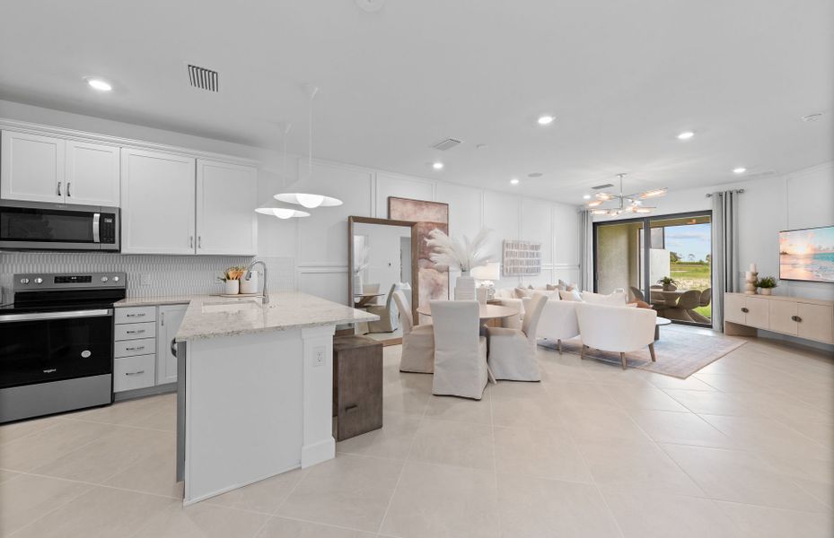 Representative furnished interior of a home built from the Seagrove by Del Webb in Del Webb Naples, Ave Maria (Image 9).