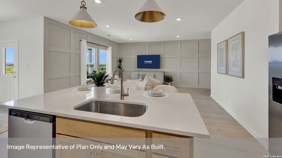 Furnished interior view inside a new home in Mayfair, New Braunfels (Image 26).