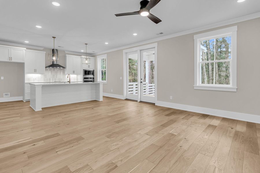 Spacious, unfurnished interior of a new home in , Charleston (Image 32).