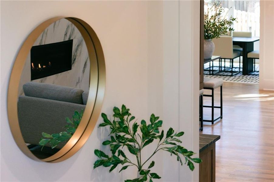 Close-up of interior finishes inside a home in , Atlanta (Image 19).