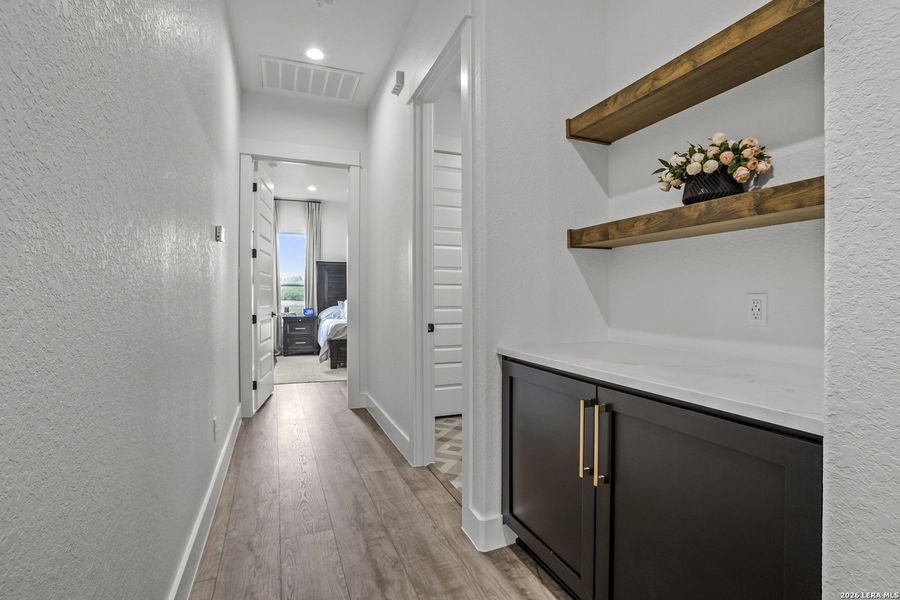 Furnished interior view inside a new home in , Bulverde (Image 48).