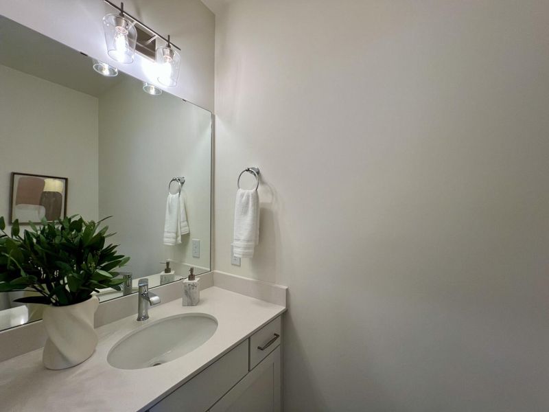 Furnished interior view inside a new home in Bellevue Townhomes, Greenville (Image 5).