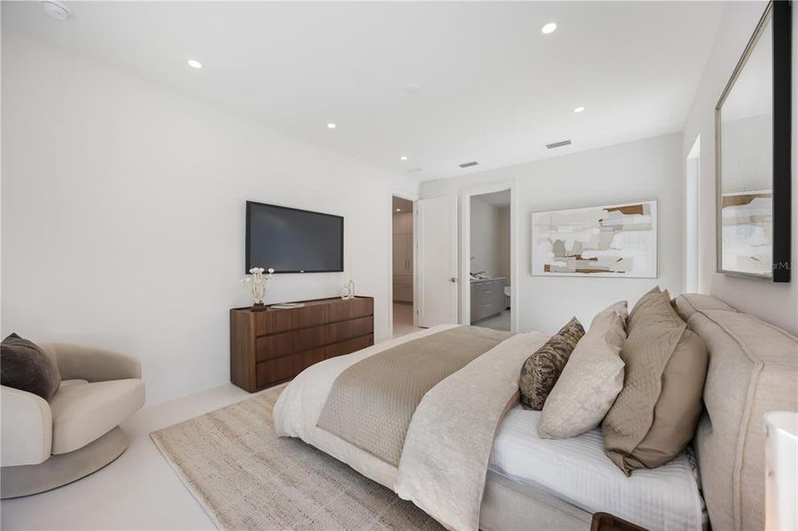 Furnished interior view inside a new home in , Sarasota (Image 65).