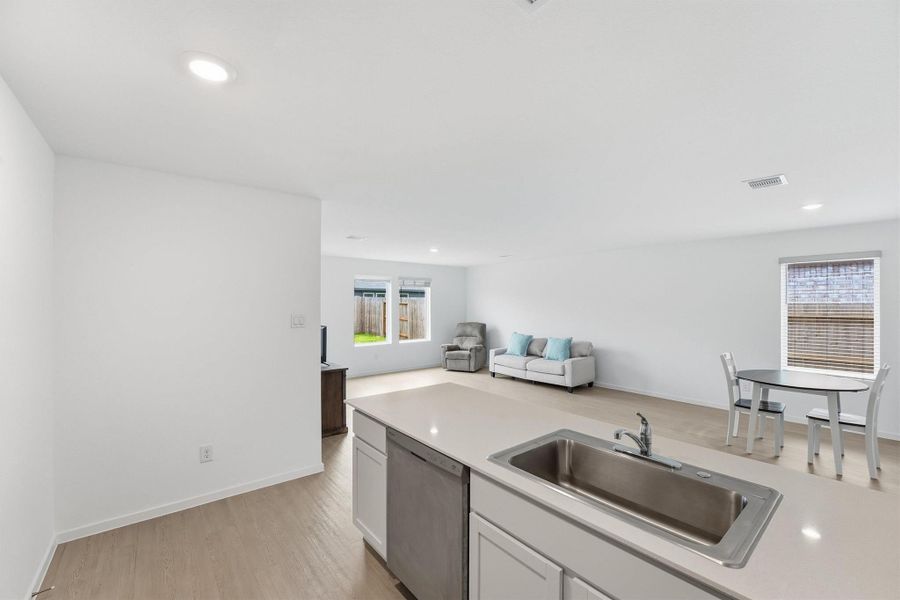 Furnished interior view inside a new home in Scotts Bend, Baytown (Image 8).