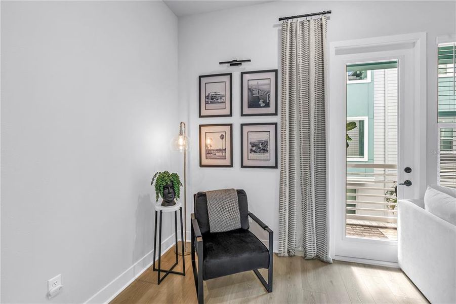 Furnished interior view inside a new home in , St. Petersburg (Image 35).