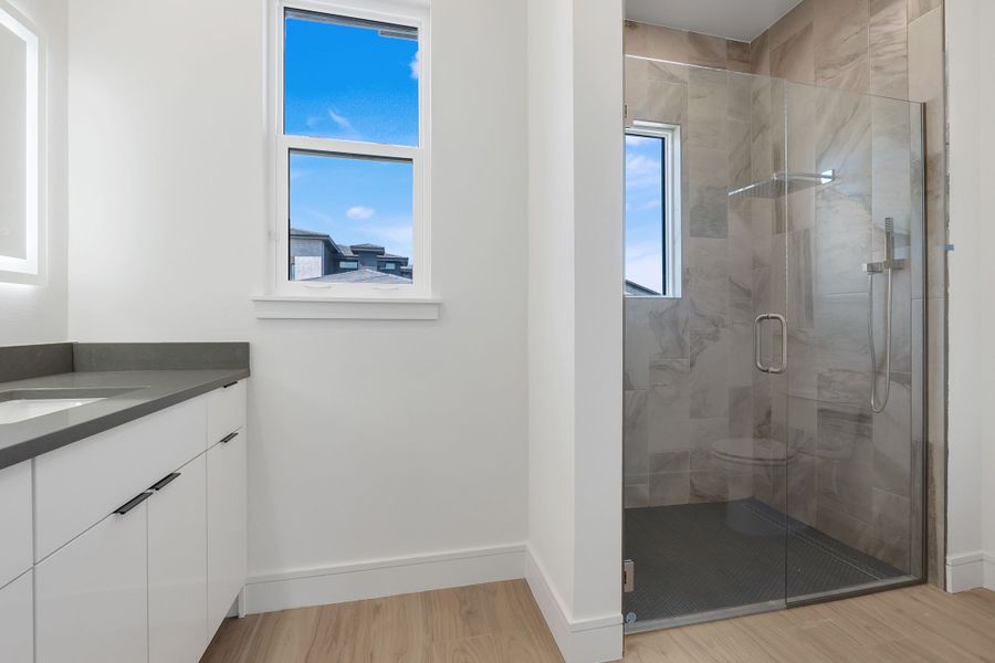 Furnished interior view inside a new home in Hampton Green at Providence, Davenport (Image 13). Furnished interior view inside a new home in Hampton Green at Providence, Davenport (Image 13).