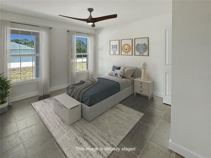 Furnished interior view inside a new home in , Punta Gorda (Image 15).