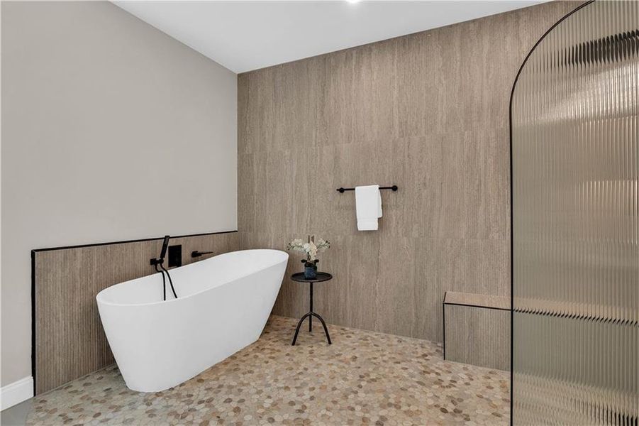 Furnished interior view inside a new home in , Decatur (Image 6).