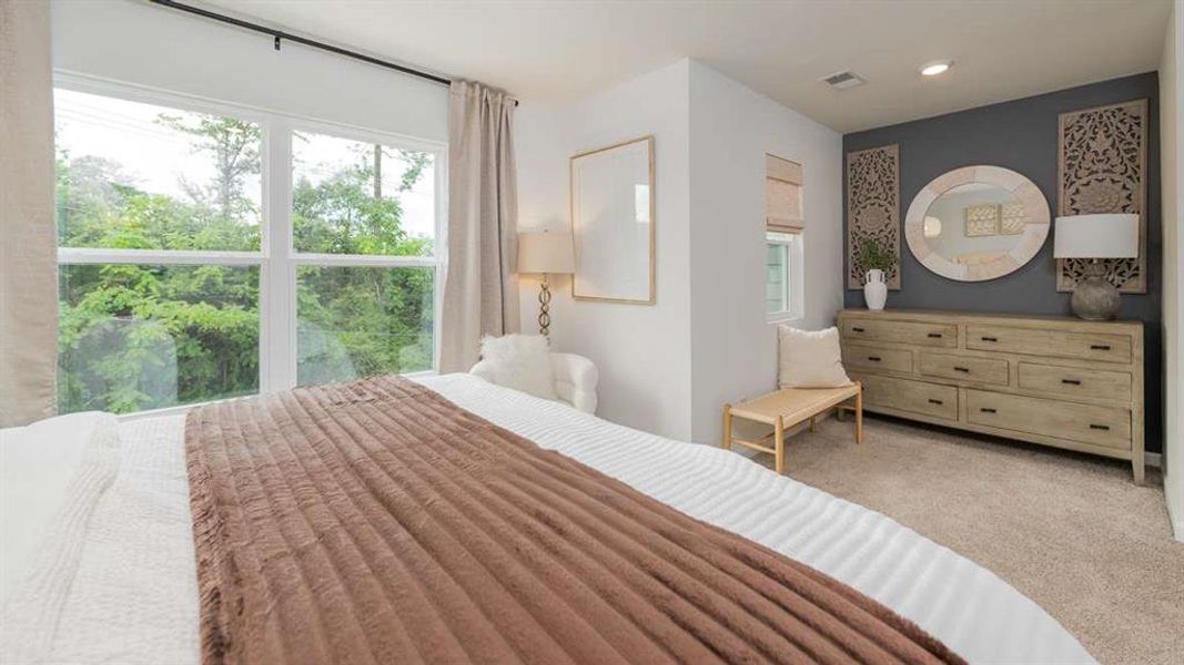 Furnished interior view inside a new home in Benteen Reserve, Atlanta (Image 13).