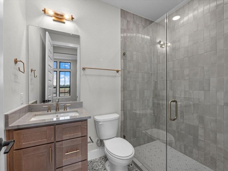 Furnished interior view inside a new home in Woodson’s Reserve, Spring (Image 5).