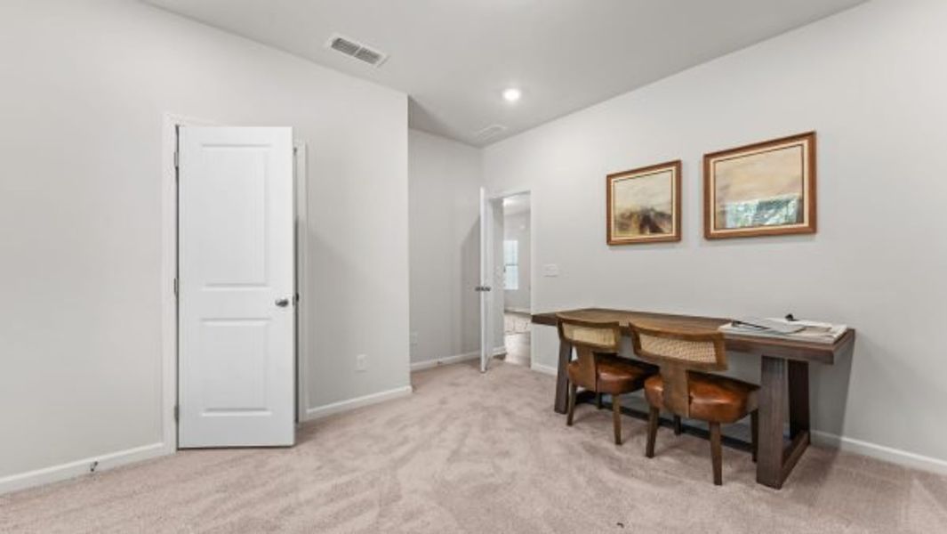 Representative furnished interior of a home built from the Elmsworth by Piedmont Residential in Clemit Harris Place, Newnan (Image 13).