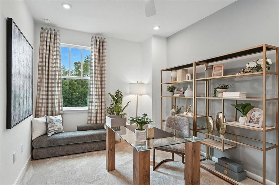 Furnished interior view inside a new home in Celebration, Celebration (Image 17).