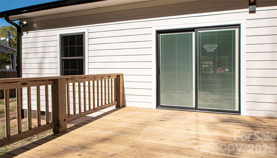 Exterior details and patio area of a home in , Chester (Image 27).