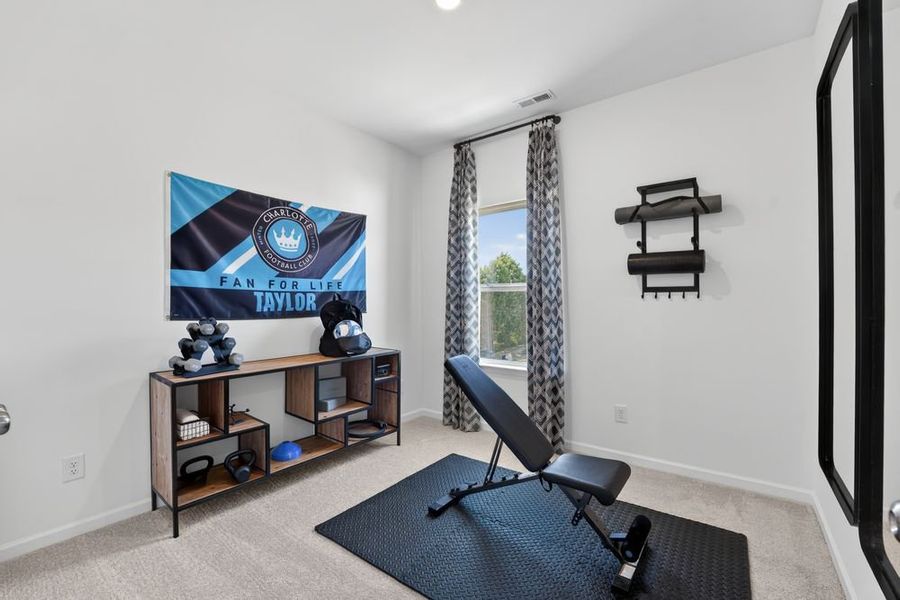 Furnished interior view inside a new home in Indian Trail Townhomes, Indian Trail (Image 20).