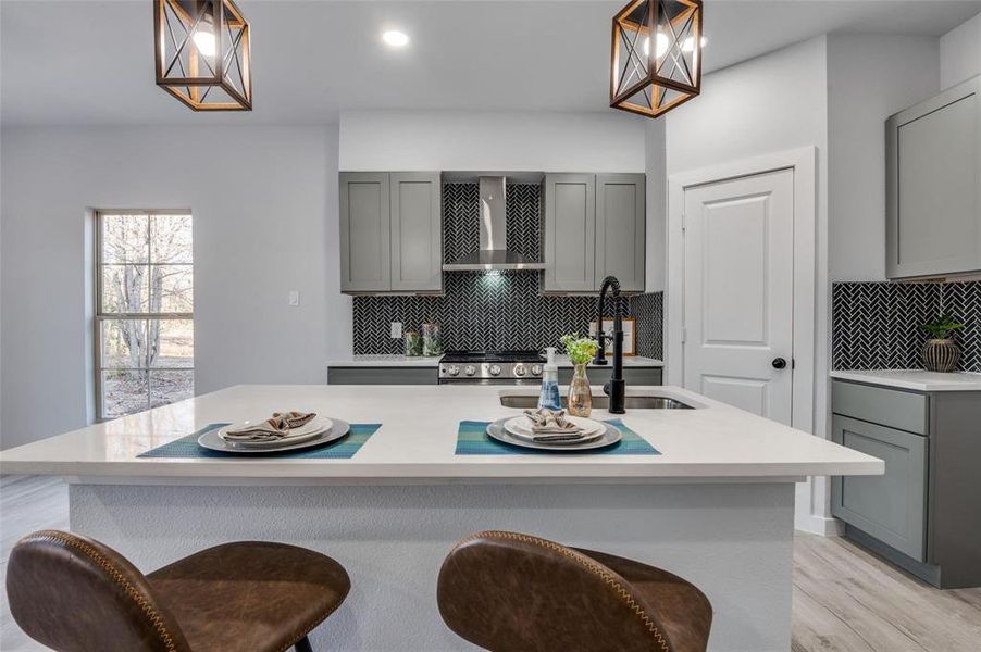 Furnished interior view inside a new home in , Kemp (Image 12).