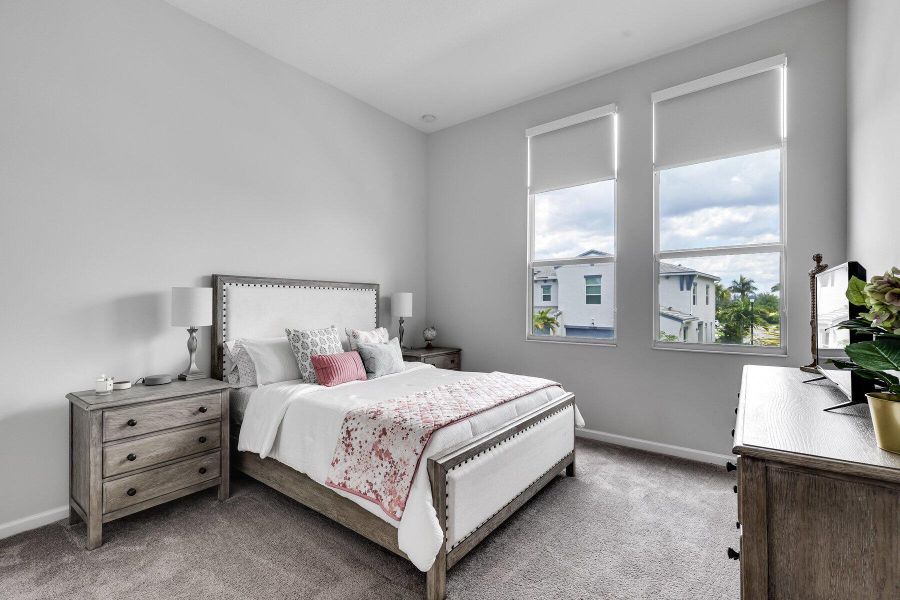 Furnished interior view inside a new home in , Westlake (Image 17).