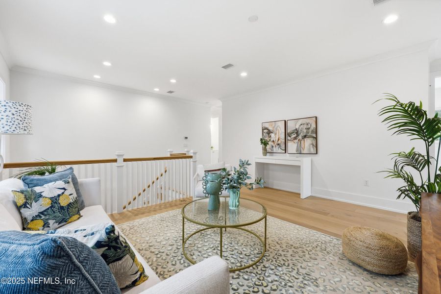Furnished interior view inside a new home in , Neptune Beach (Image 12). Furnished interior view inside a new home in , Neptune Beach (Image 12).