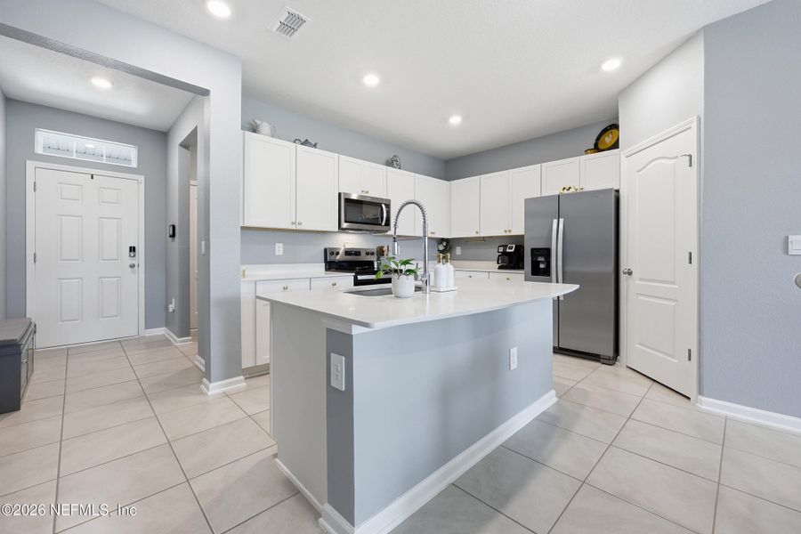 Furnished interior view inside a new home in , St. Augustine (Image 13).