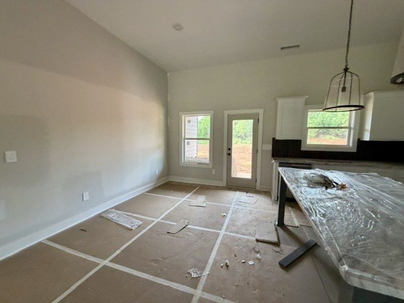 In-progress construction of a new home in The Dairy, Hogansville, GA (Image 5). In-progress construction of a new home in The Dairy, Hogansville, GA (Image 5).